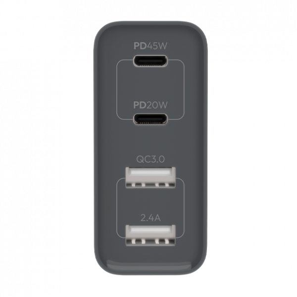 Veho TA-45 Multi region universal USB charger plug adapter - VAA-700-TA45