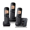 Panasonic KX-TGC223EB Trio Digital Cordless Phone with LCD Display & Answer Machine