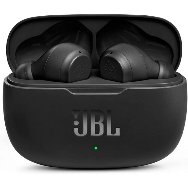 JBL Wave 200TWS Bluetooth Wireless In-Ear Headphones | IPX2 Water Resistant - Black - JBLW200TWSBLK