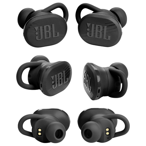 JBL Endurance Race True Wireless In-Ear Noise Cancelling Headphones - Black - JBLENDURACEBLK