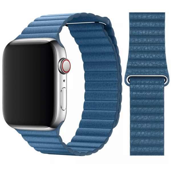 Apple Leather Loop Watch Strap | 45mm 44mm 42mm - 8 Colours