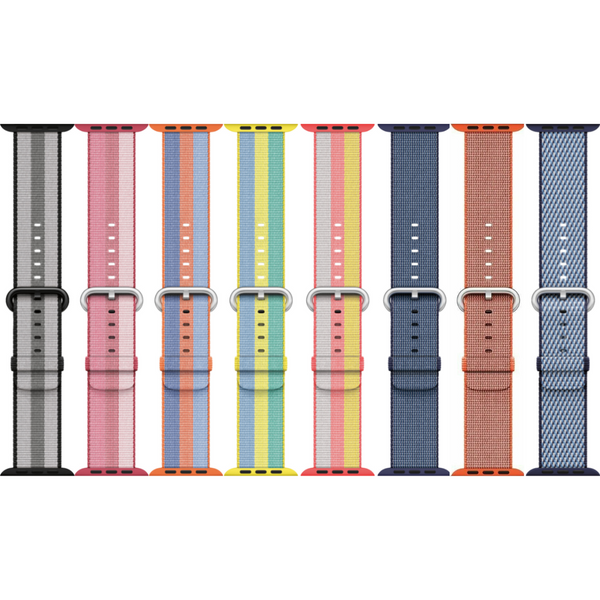 Apple Woven Nylon Watch Strap | All Case Sizes - 8 Colours