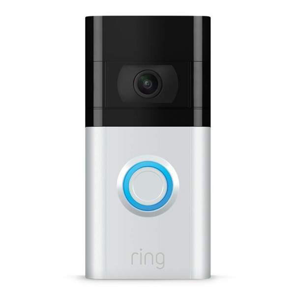 Ring Video Doorbell 3 | 1080p HD Video & Improved Motion Detection - Satin Nickel - B084B3WQZG