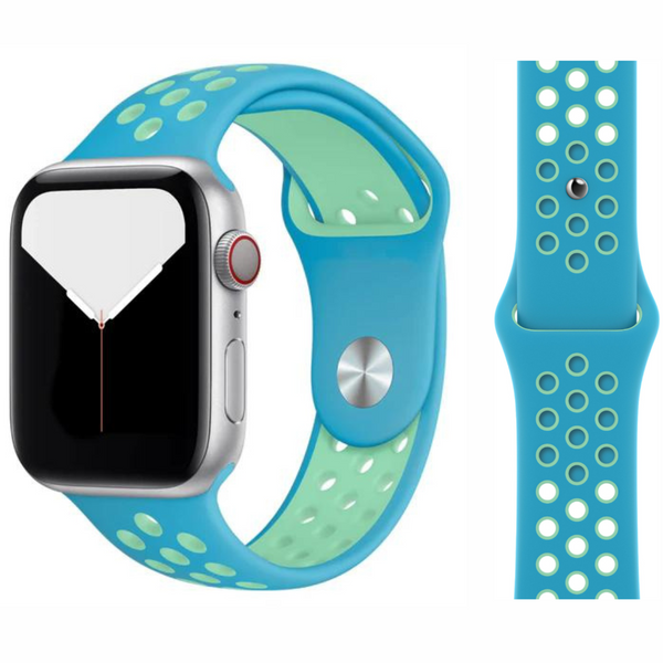 Apple watch nike teal band sales