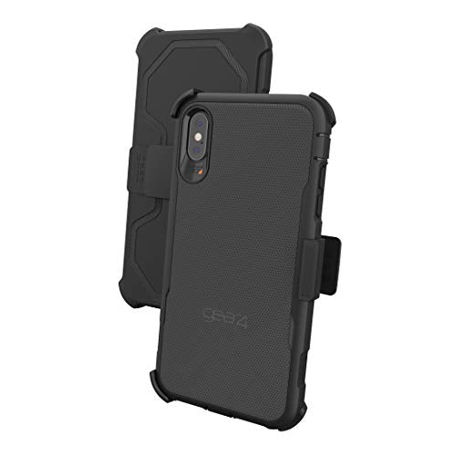 Gear4 Platoon Case with Holster for iPhone XS Max - Black - 34098