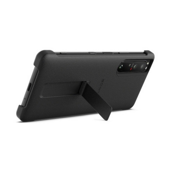 Sony Style Case Cover Stand for Xperia 1 III - Black - XQZCBBCB.ROW