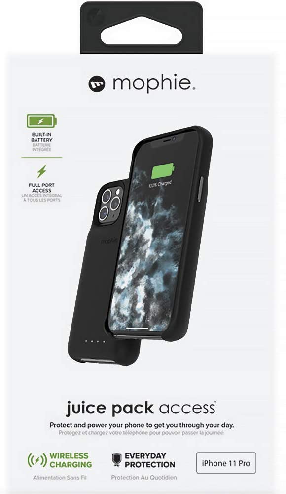 Mophie Juice Pack Access Wireless Charging Battery Case for Apple iPhone 11 Pro - 401004417