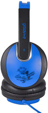 Groov-e Kidz DJ Style On-Ear Stereo Headphones for Children - Blue, Pink, Red or Purple - GV590