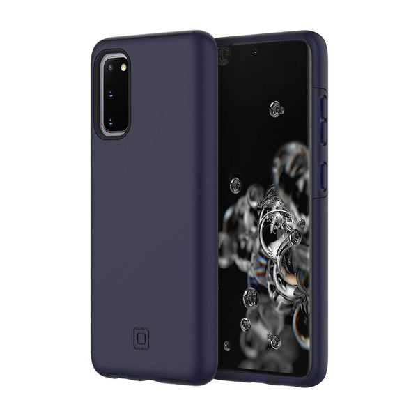 Incipio DualPro Case Cover for Samsung Galaxy S20, S20+, S20 Ultra - Black, Blue & Clear