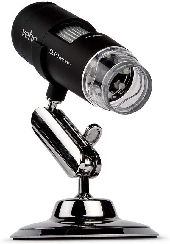 Veho Discovery DX-1 USB 2MP Microscope | 200x Magnification - VMS-006-DX1
