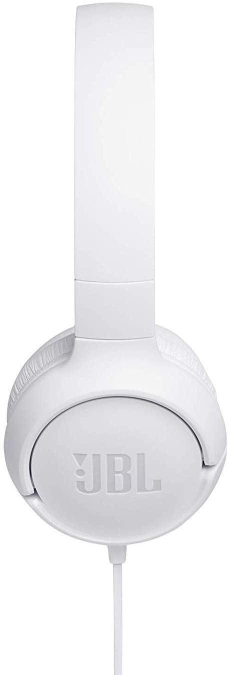 JBL Tune 500 Wired On-Ear Lightweight Headphones with Mic - JBLT500