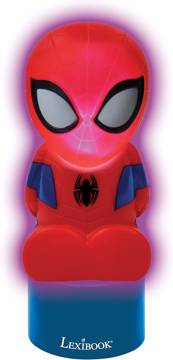 Lexibook Spiderman Colour Changing Nightlight and Speaker - NS01SP