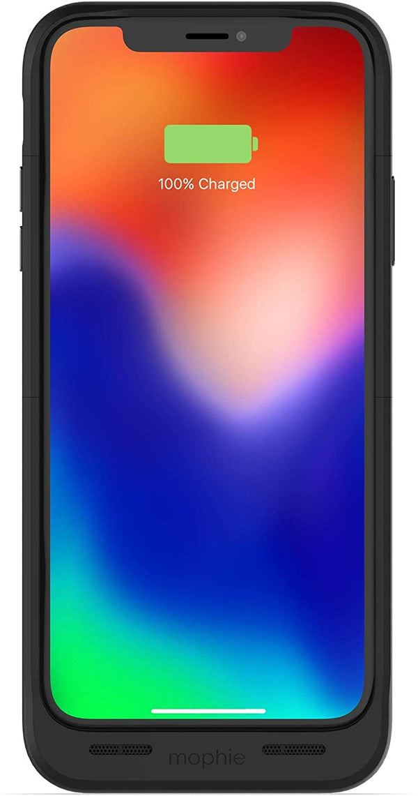Mophie Juice Pack Wireless Charging Case for Apple iPhone X/XS - Black - 401002004