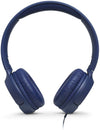 JBL Tune 500 Wired On-Ear Lightweight Headphones with Mic - JBLT500
