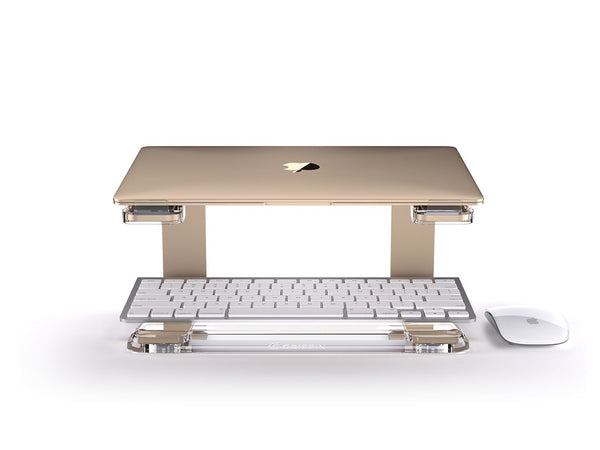Griffin Elevator Desktop Stand for PC, Laptop & Macbook - Gold - GC42028