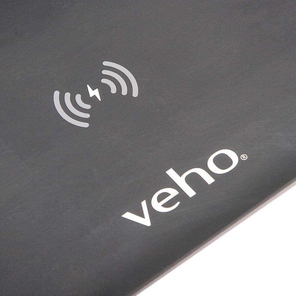 Veho TA-7 Desktop 4 Port USB Charging Hub with Built-In Qi Wireless Charging Mat - VAA-012-TA7-UK