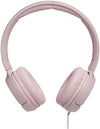 JBL Tune 500 Wired On-Ear Lightweight Headphones with Mic - JBLT500