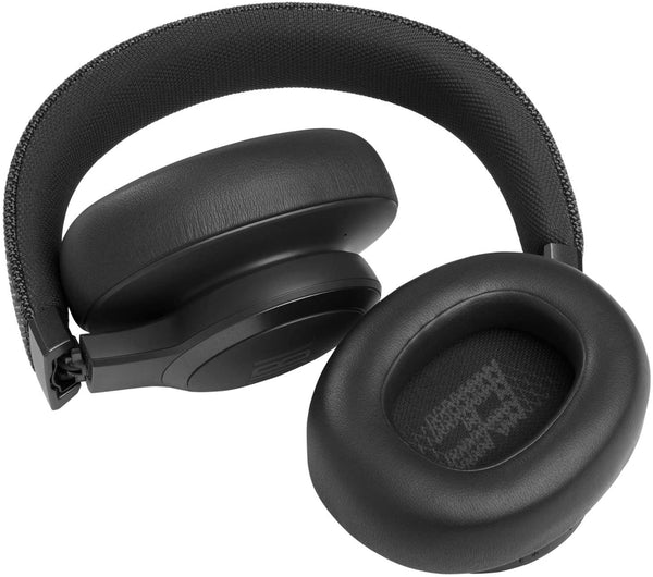 JBL Live 660NC Wireless On-Ear Bluetooth Headphones with Active Noise Cancelling - Black - JBLLIVE660NCBLK