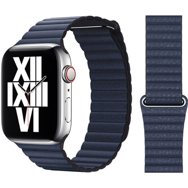 Apple Leather Loop Watch Strap | 45mm 44mm 42mm - 8 Colours