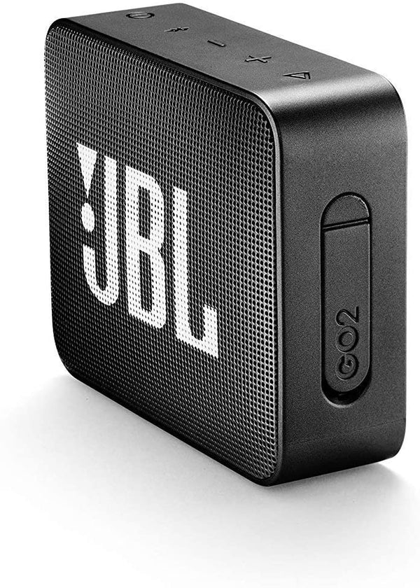 JBL GO2 Portable Bluetooth Speaker | Waterproof, Built-in Speakerphone - Black - JBLGO2BLK