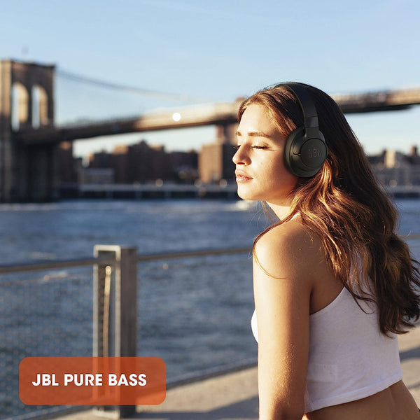 JBL Tune 760NC Wired and Wireless Over-Ear Headphones with Built-In Microphone, Active Noise Cancelling