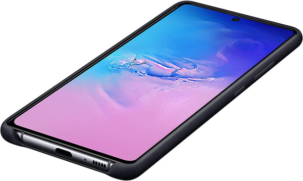 Samsung Silicone Case Cover for Galaxy S10 Lite - Black - EF-PG770TBEGEU