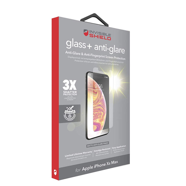 Zagg InvisibleShield Glass+ Anti Glare Screen Protector for Apple iPhone XS Max / 11 Pro Max - 200101921