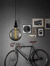 Osram 1906 LED E27 Vintage Spiral Filament Large Globe Glass Light Bulb 28W - Gold or Smoke