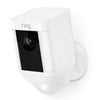 Ring Spotlight Stick Up Cam | Battery Powered Outdoor HD Security Camera with Floodlight - Black or White - [Open Box]