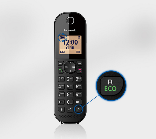Panasonic KX-TGC412EB Digital Cordless Phone with Nuisance Call Blocker - Twin Handsets (Pack of 2)