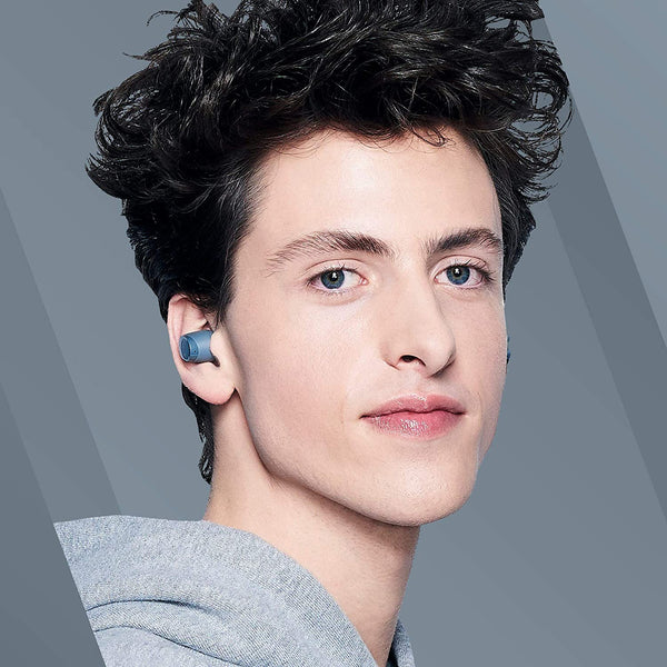 Skullcandy Jib True Wireless In-Ear Headphones, Bluetooth 5.0, IPX4 Water Resistant - Chill Grey - S2JTW-N744