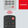 One For All Contour TV Universal Remote Control | Replacement for all types of TVs - Black - URC1210