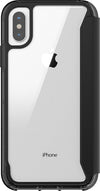 Griffin Survivor Clear Wallet Case for Apple iPhone X/XS - Black/Clear - TA43989