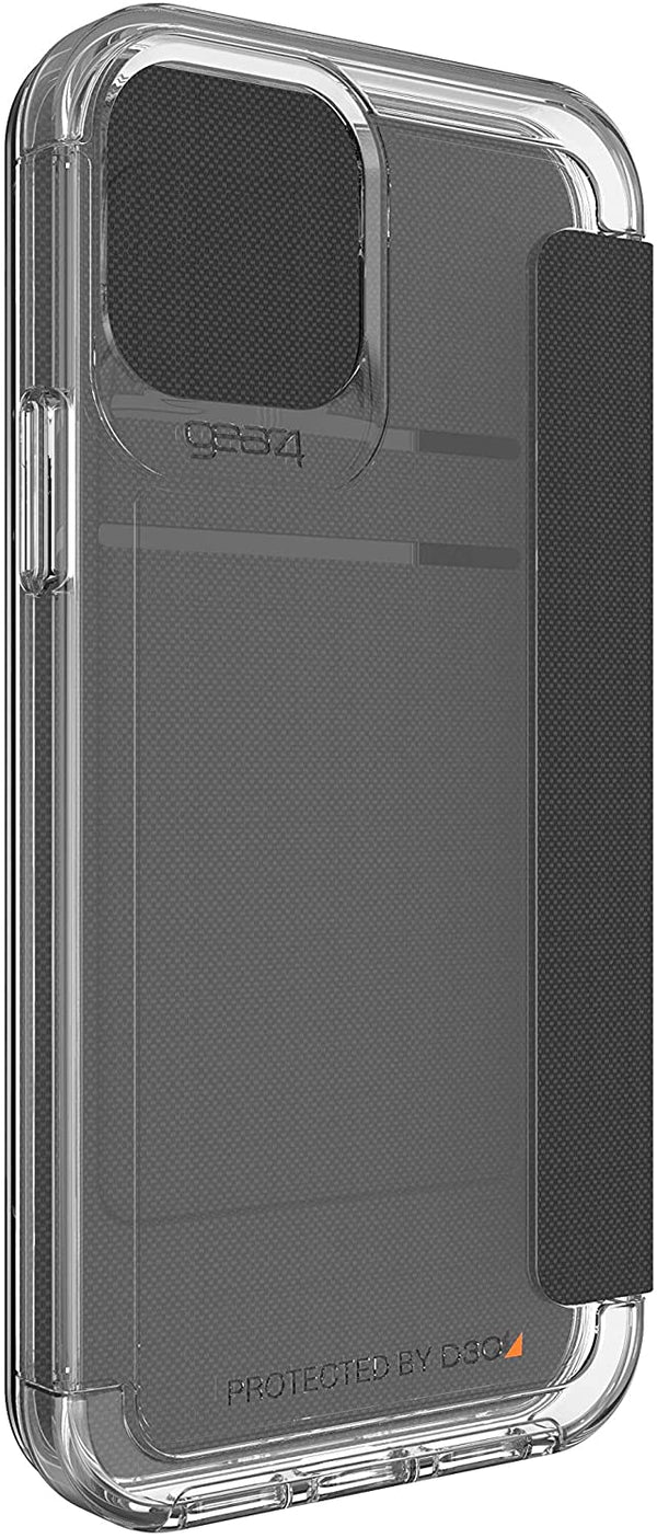 Gear 4 Wembley Flip Case for iPhone 12 & iPhone 12 Pro (6.1") - Clear - 702006041