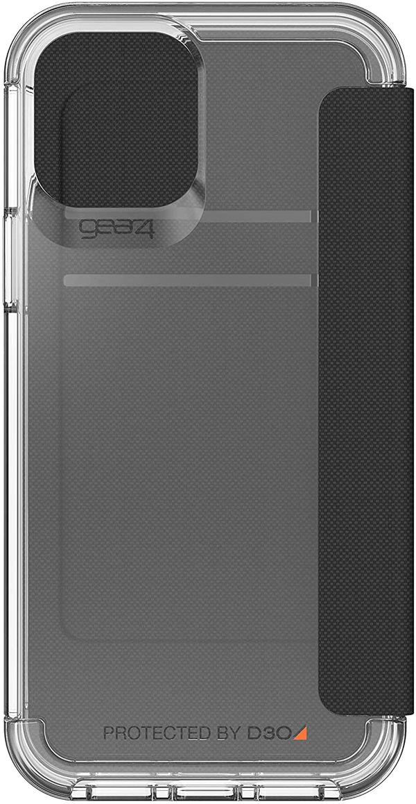 Gear 4 Wembley Flip Case for iPhone 12 & iPhone 12 Pro (6.1") - Clear - 702006041