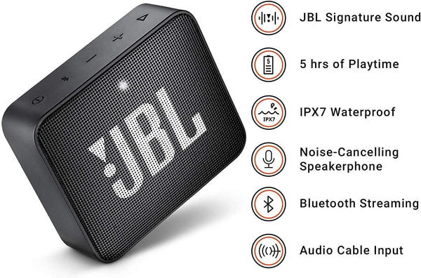  JBL GO2 - Waterproof Ultra Portable Bluetooth Speaker -  Cinnamon : Electronics