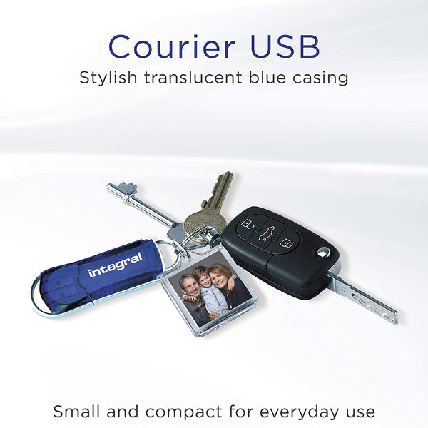Integral Courier USB 2.0 Flash Drive Storage Pen - 16GB 32GB 64GB 128GB