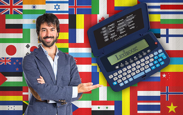 Lexibook 15-Language European Translator Convertor with Games & Clock - NTL1570