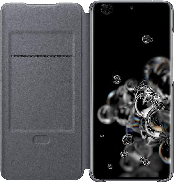 Samsung LED View Case Cover for Galaxy S20 Ultra - Grey - EF-NG988PJEGEU