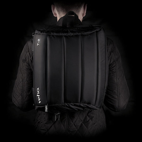 Veho T-2 Hybrid Laptop Bag with Shoulder Straps Rucksack Function for 17" Laptops & Notebooks | 10.1" Tablets - VNB-001-T2
