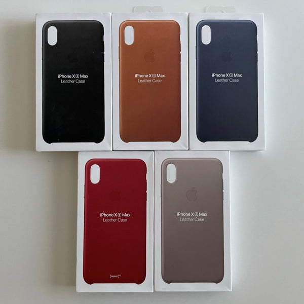 Apple Leather Case for Apple iPhone XS Max Taupe MRWR2ZM/A
