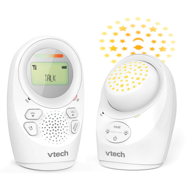 Vtech Digital Baby Video Monitor with Glow on Ceiling Projection & Room Temp - DM1212