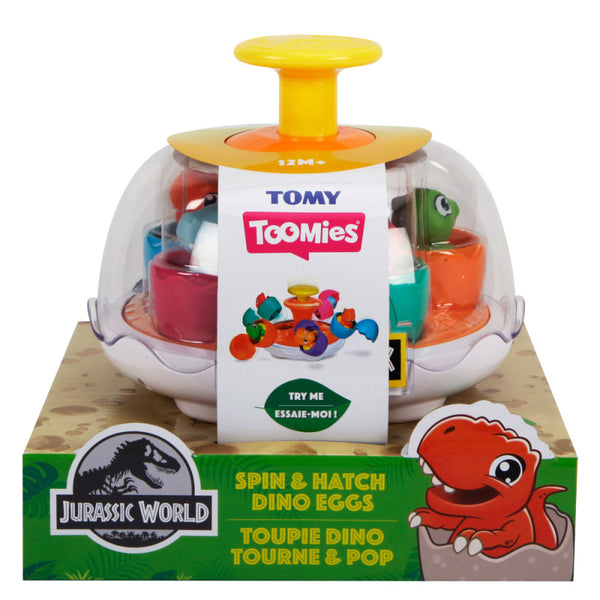 Tomy Toomies Jurassic World Spin & Hatch Dino Eggs - E73252