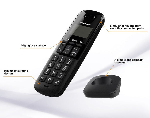 Panasonic KX-TGB613EB Trio Digital Cordless Telephone with Nuisance Call Blocker