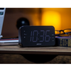 Groov-e Radio Curve Rechargeable Alarm Clock Radio | LED Display - Black - GVCR02BK