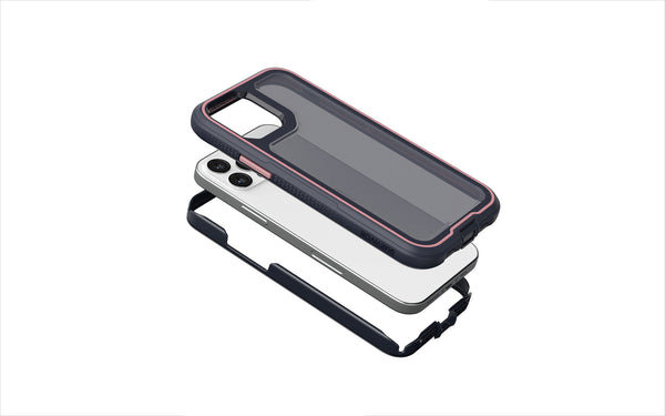 Griffin Survivor Extreme Protective Case for iPhone 12 Mini, 12, 12 Pro & 12 Pro Max - Black or Navy/Pink