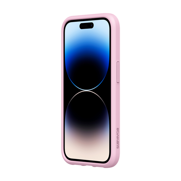 Survivor Strong Series Case for iPhone 14 / 14 Pro / 14 Plus / 14 Pro Max - Black, Clear or Powder Pink