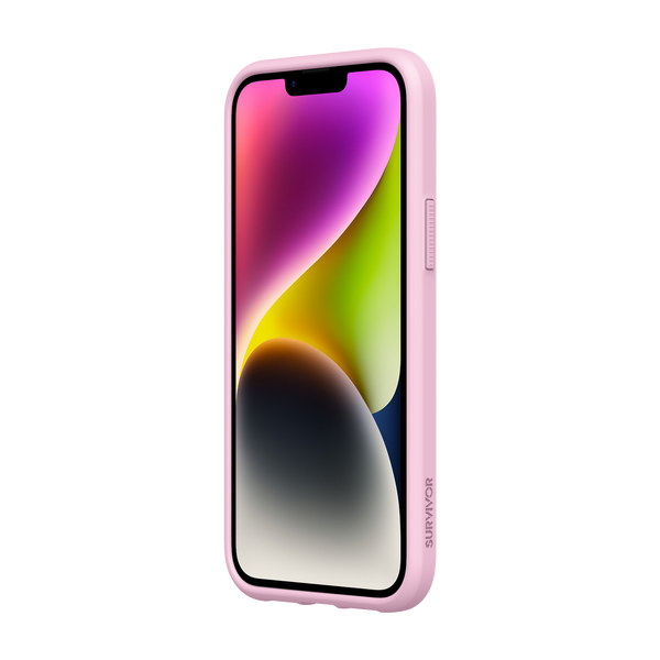 Survivor Strong Series Case for iPhone 14 / 14 Pro / 14 Plus / 14 Pro Max - Black, Clear or Powder Pink