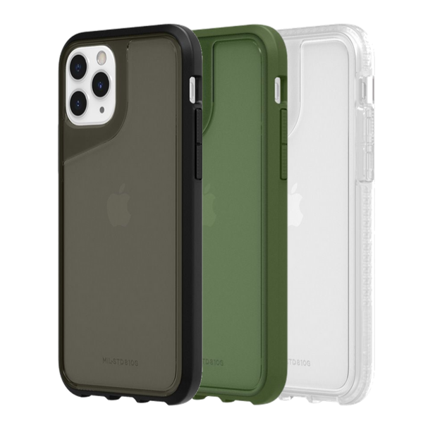 Griffin Survivor Strong Case for Apple iPhone 11 Pro Max - Black, Clear or Green - GIP-027