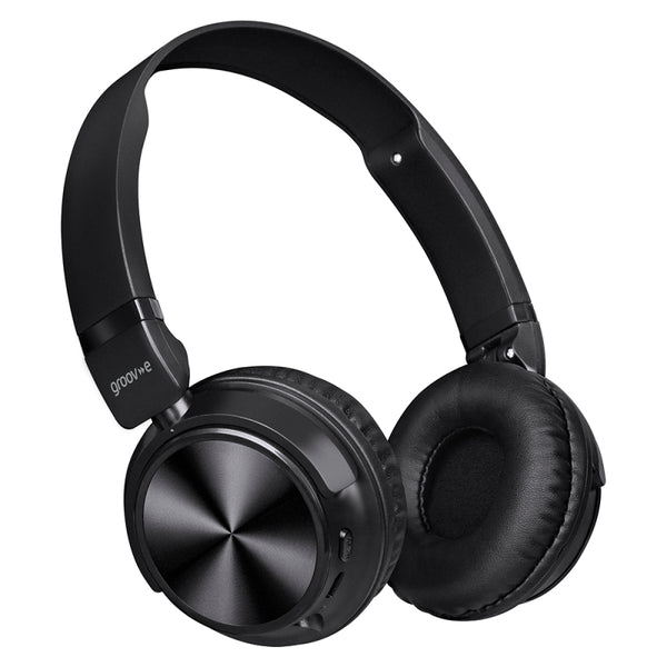 Groov-e Pulse Wireless Bluetooth Stereo Headphones - Black - GVBT1300BK